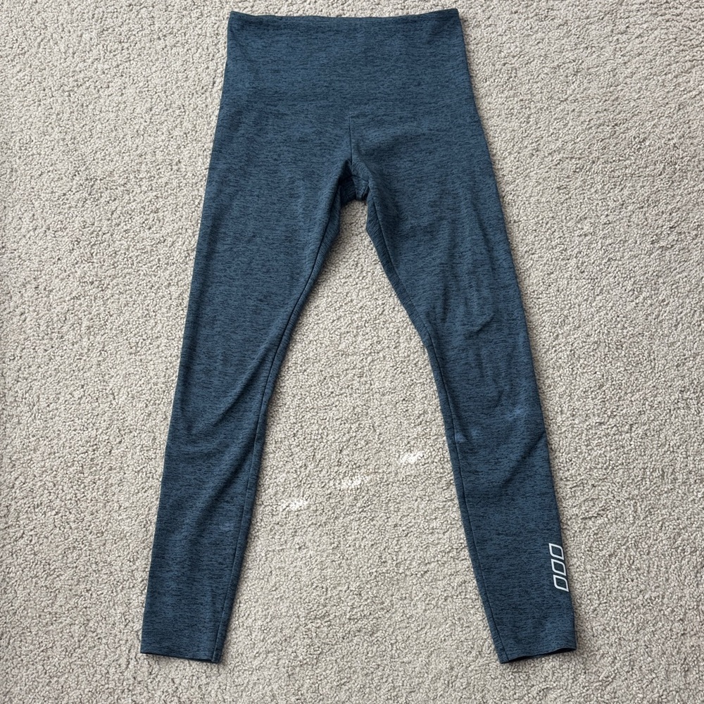 Lorna Jane Blue Heather Leggings Size Small Athletic Yoga Workout
